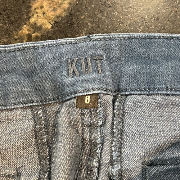 SOLD KUT *Trouser Short* in Deep Blue Size 8 - Picture 3 of 5